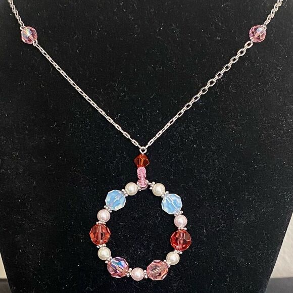 BX# $ 1/2 PRICE $pecial  925 Silver & Crystal Necklace - Picture 4 of 10
